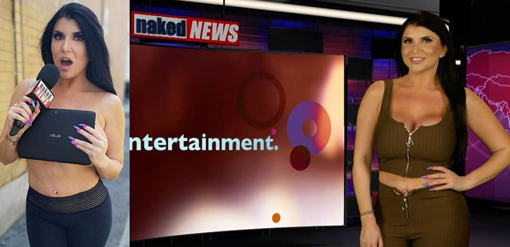 Naked Female News Anchors booty show