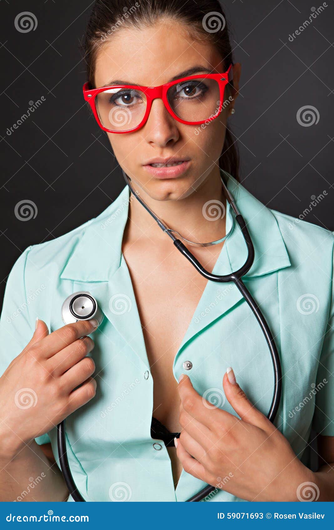 Sexy Female Doctor call pics