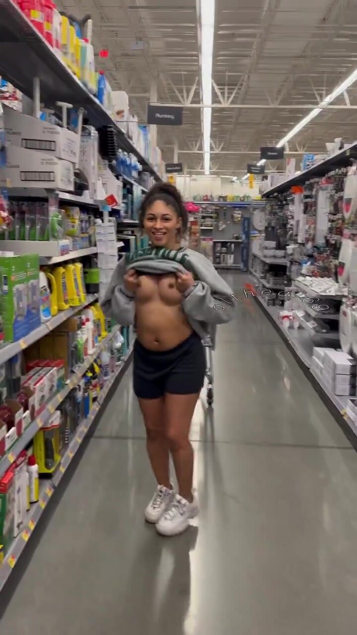 barbara coldiron add women flashing at walmart photo