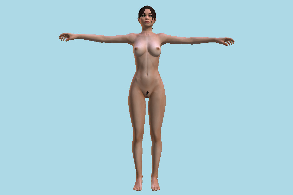 becca duggan add nude woman 3d model photo