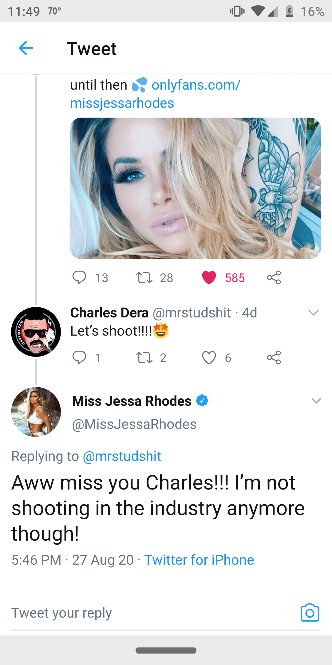 anthony s williams recommends Jessa Rhodes Retire