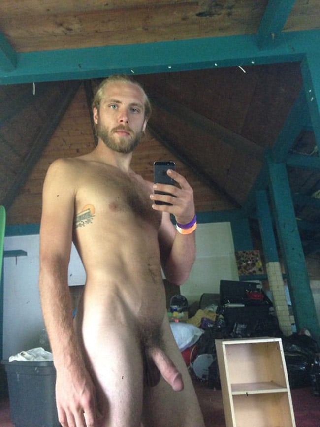 hairy blond men naked