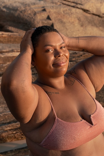 bailey corso recommends Nude Fat Black Women