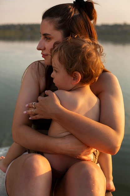 beth dominguez add mom nude at beach photo