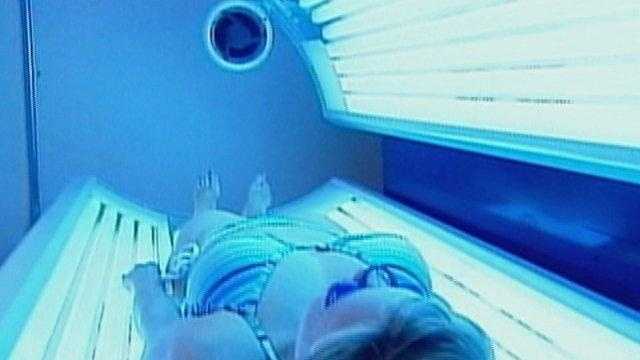 Best of Hidden cam in tanning bed