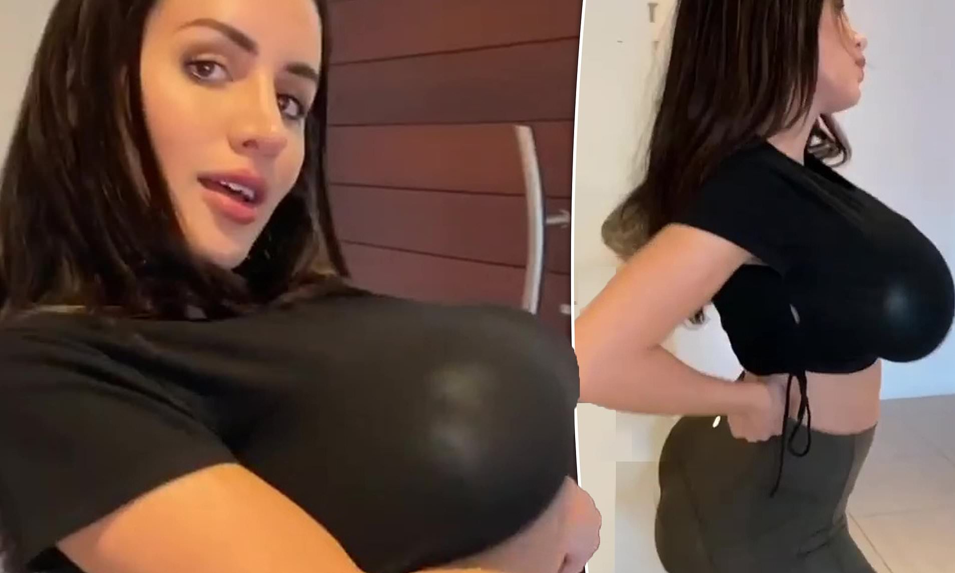 biggest bouncy tits