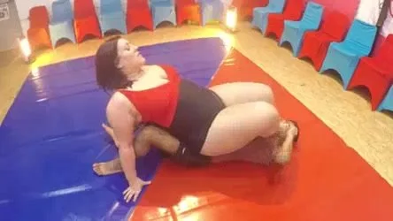 bbw wrestling femdom