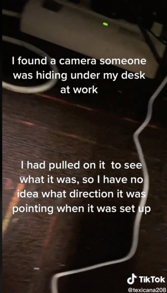 britnie mcdannald recommends Under Desk Spy Cam