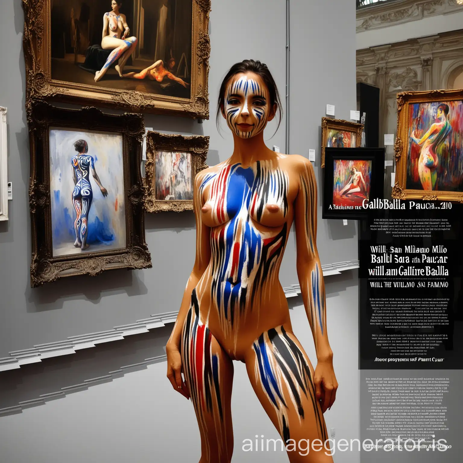 breanna daggett recommends nude bodypainting pic