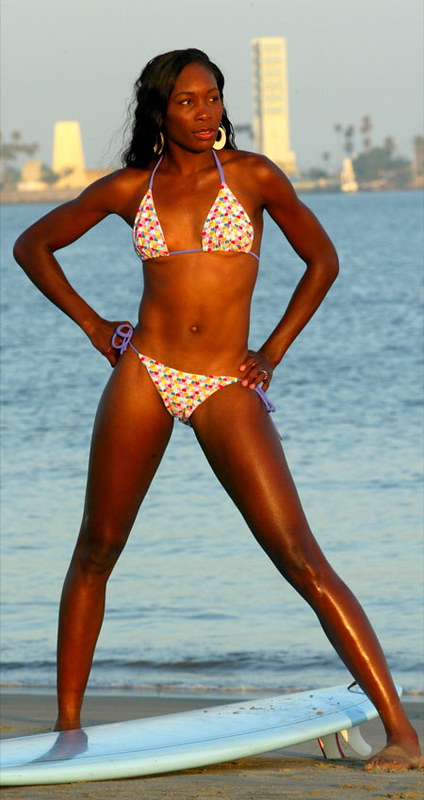 dian jackson add venus williams bikini photo