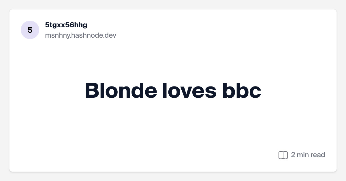 chen taib add blonde loves bbc photo