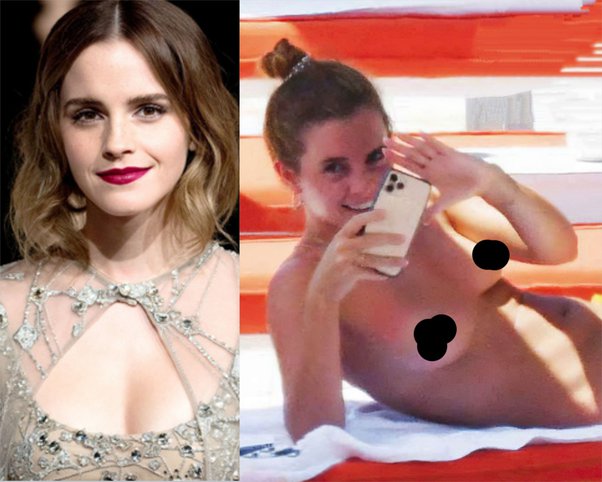 caroline probert recommends emma watson nude photoshoot pic