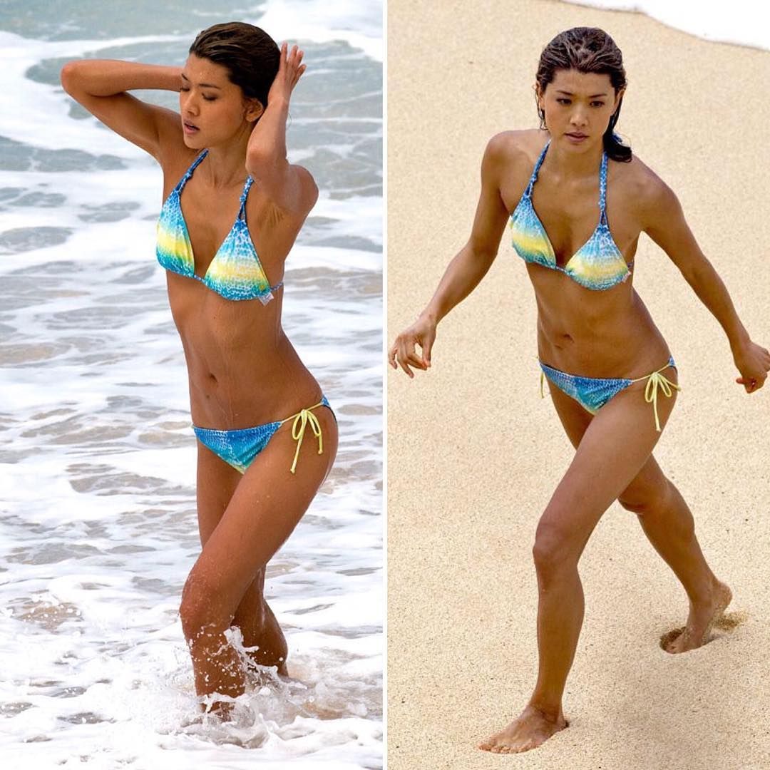 adrienne mcauley recommends grace park bikini pic