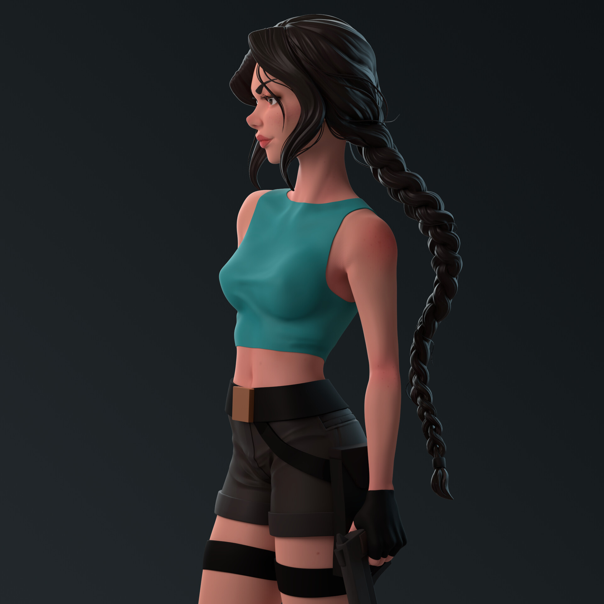 do ordie recommends 3d Animation Lara Croft