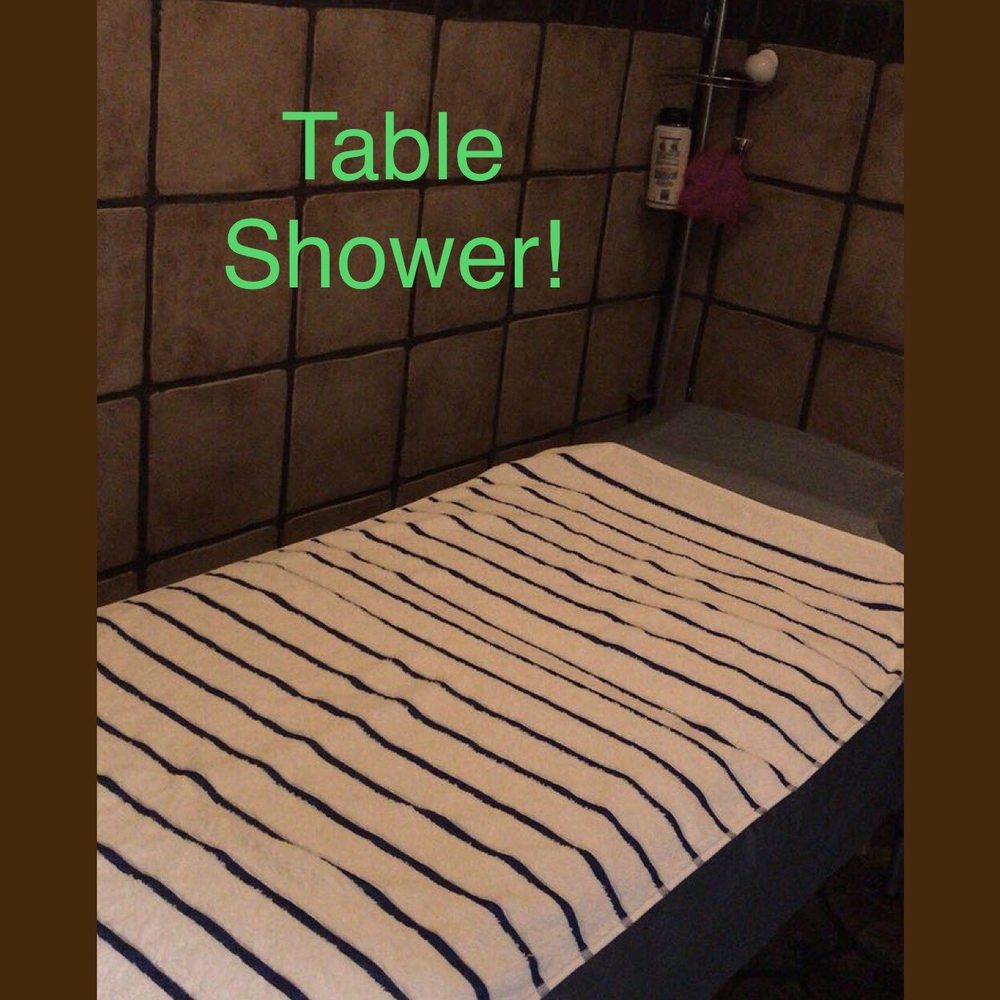 Best of Table shower asian