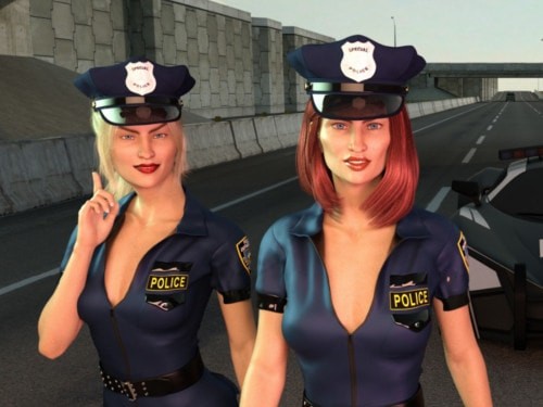 baron jordan recommends femdom police pic