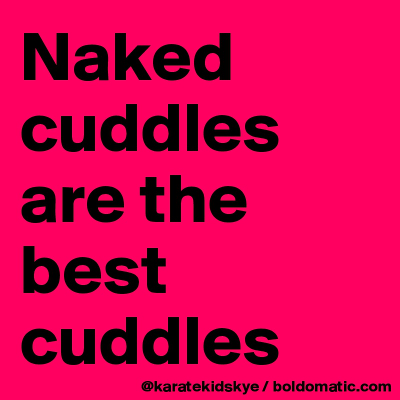 Naked Cuddles medium boobs