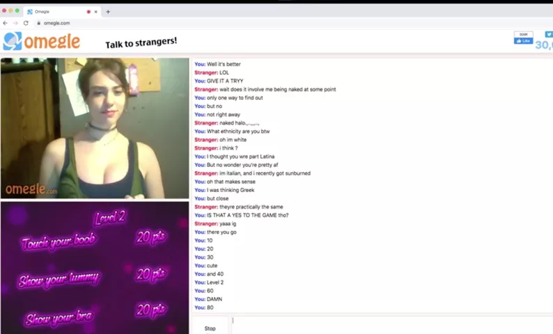 art wightman share omegle big tits photos