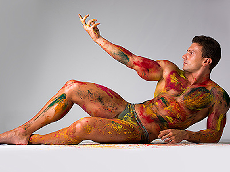 dan knightly recommends naked in body paint pic