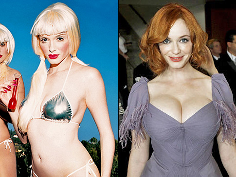 Christina Hendricks Toppless cam streaming