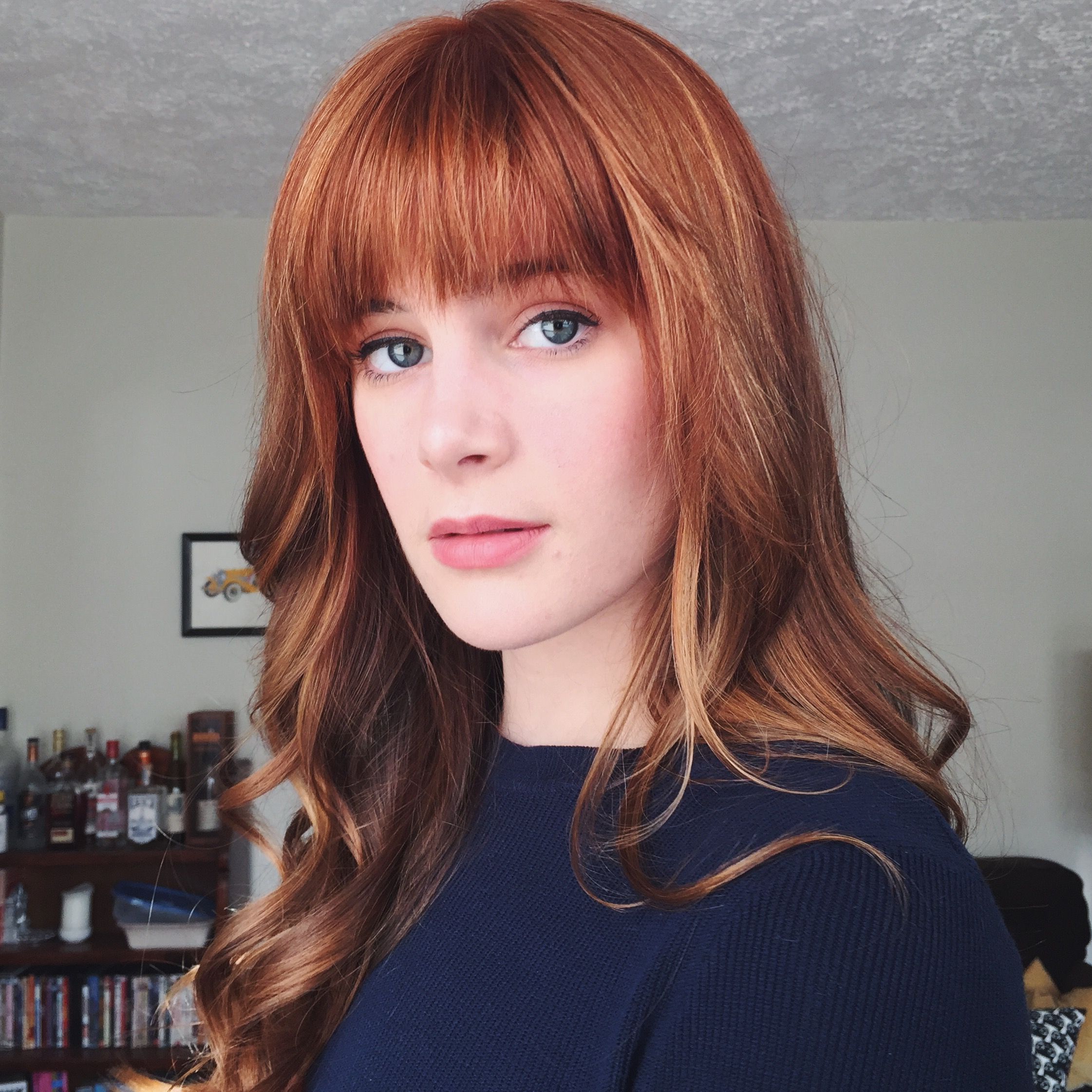 deepali kale recommends Redheads With Bangs