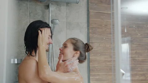 delia calin share shower together video photos