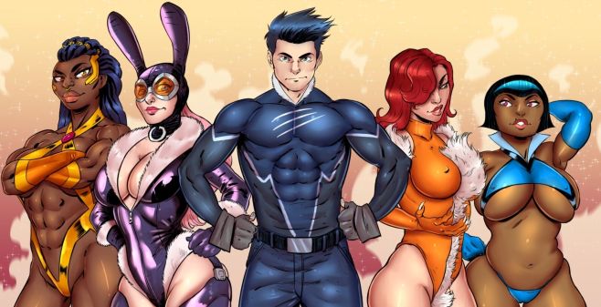 crystal lynn covington recommends Animated Superhero Porn