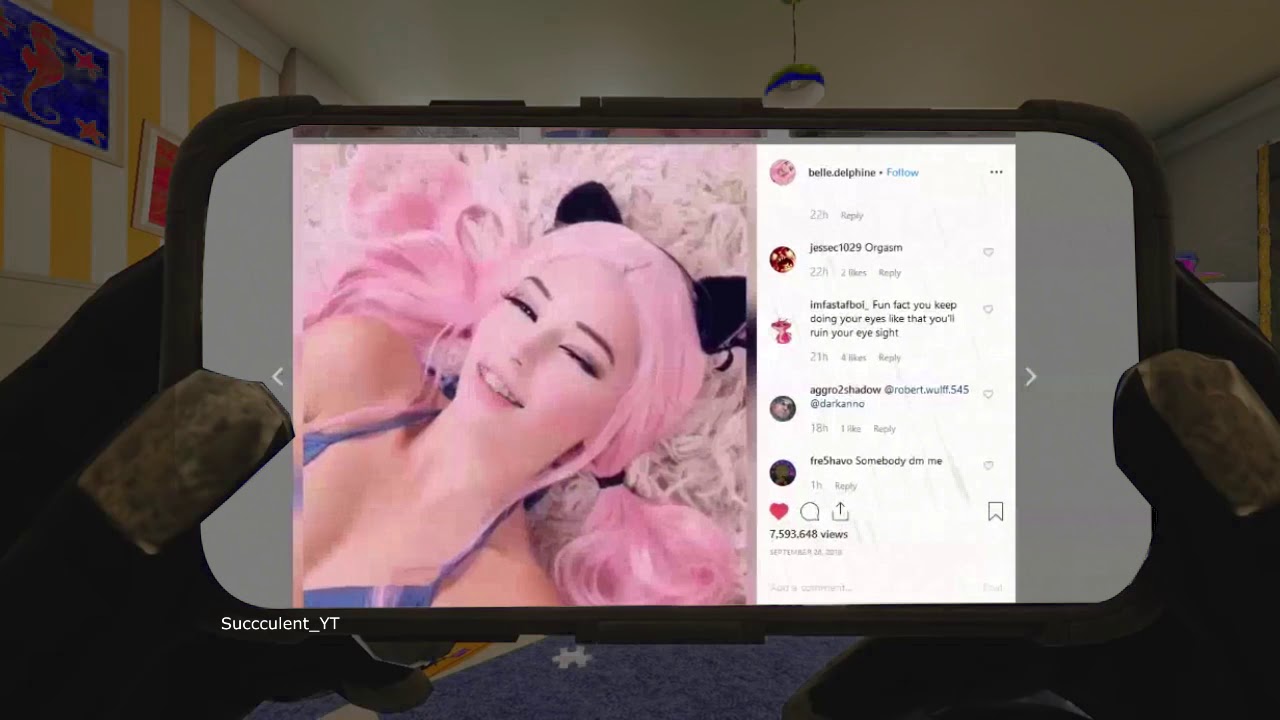 danielle wingert recommends Belle Delphine Orgasm