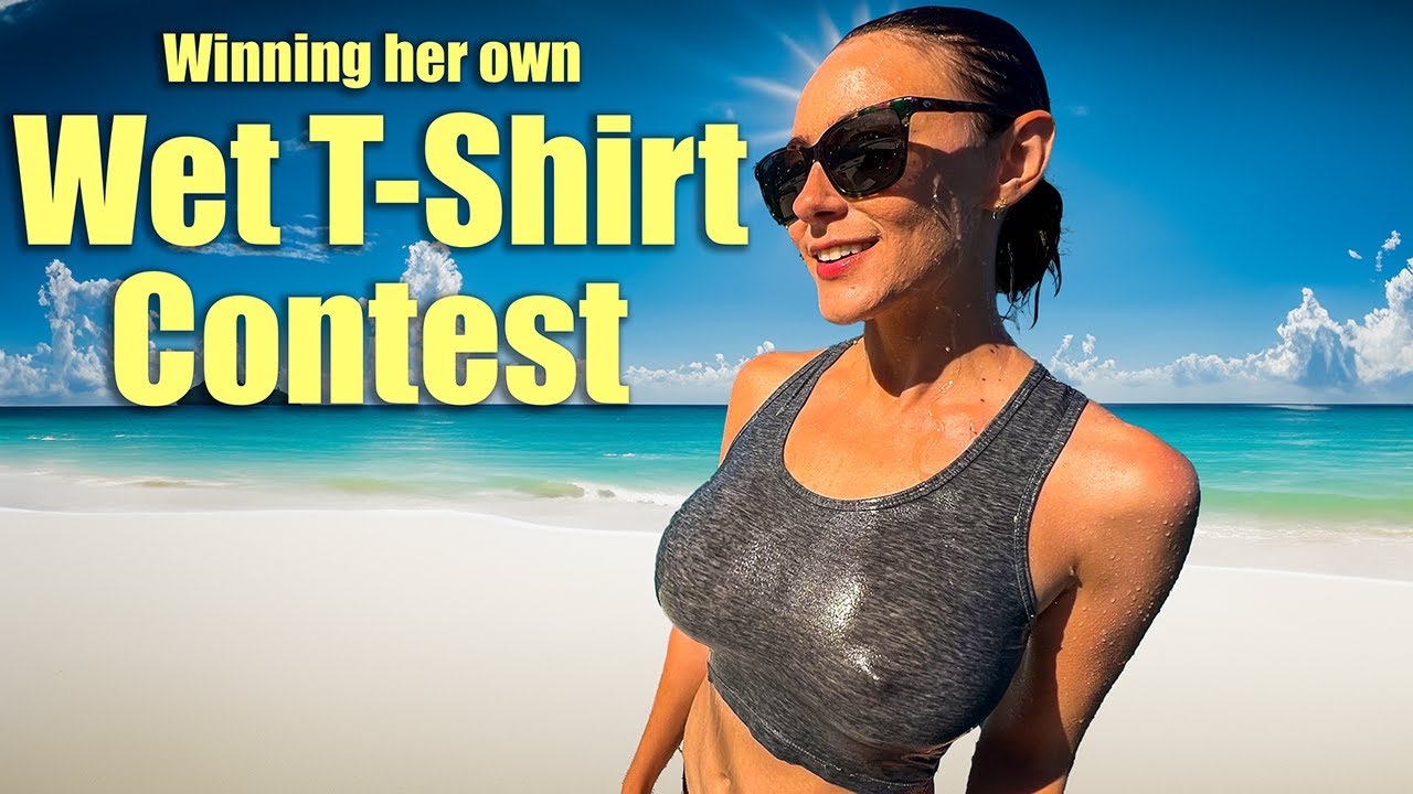 Wet Tshirt Video of mom