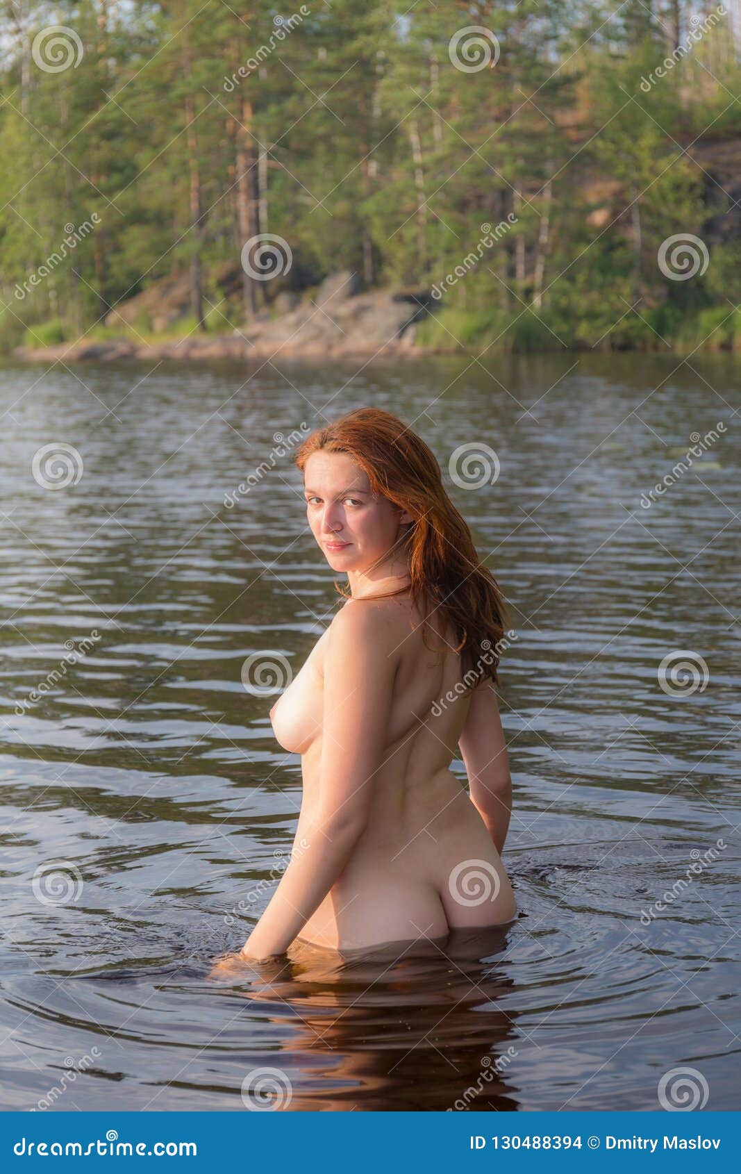 Naked By The Lake and raunchy