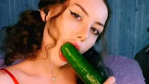 deserai williams recommends Deepthroating Cucumber