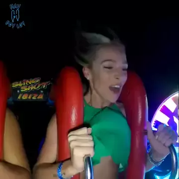 charisma roberts share tits fall out on slingshot ride photos