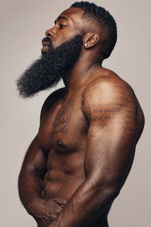 men with beards naked