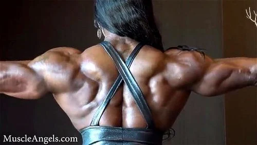 muscle ebony porn