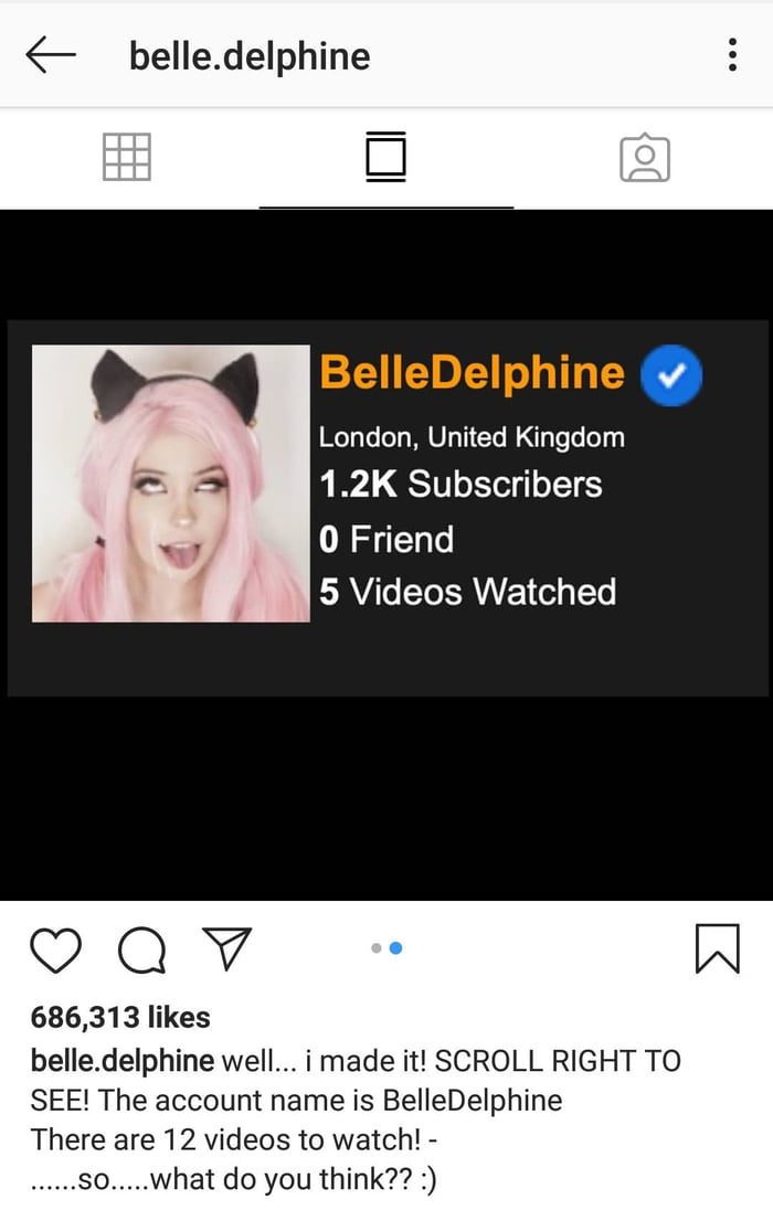 deepesh bhoir recommends bella delphine videos pic