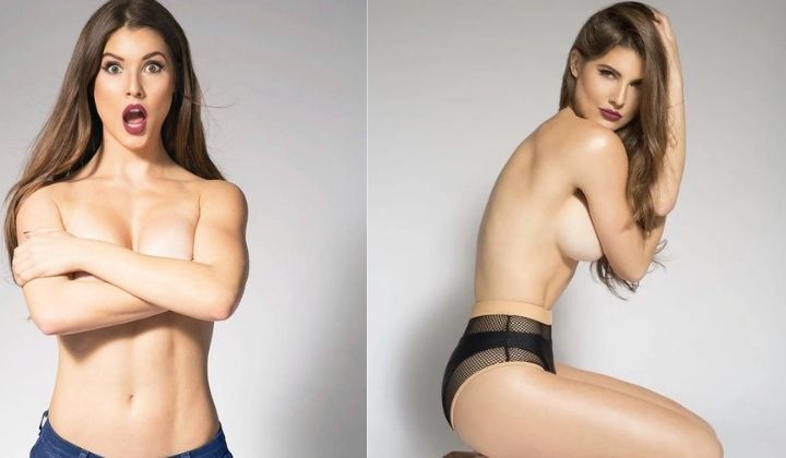 dominique valdes recommends amanda cerny toples pic