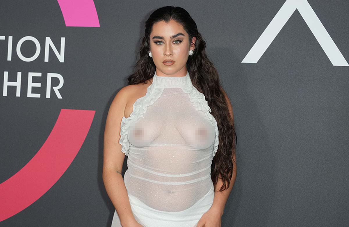 carina galvan add see through shirt boobs photo