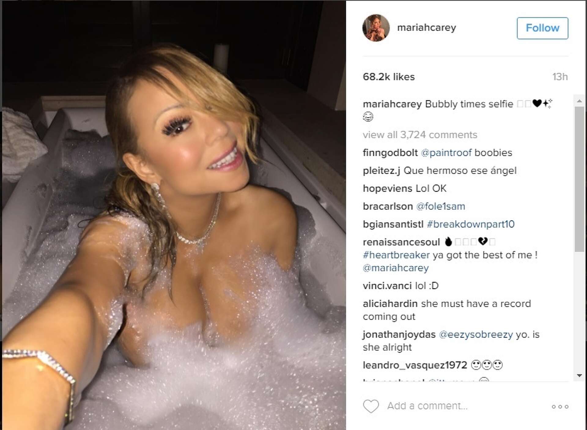 armando samson recommends Mariah Carey Nude Pics