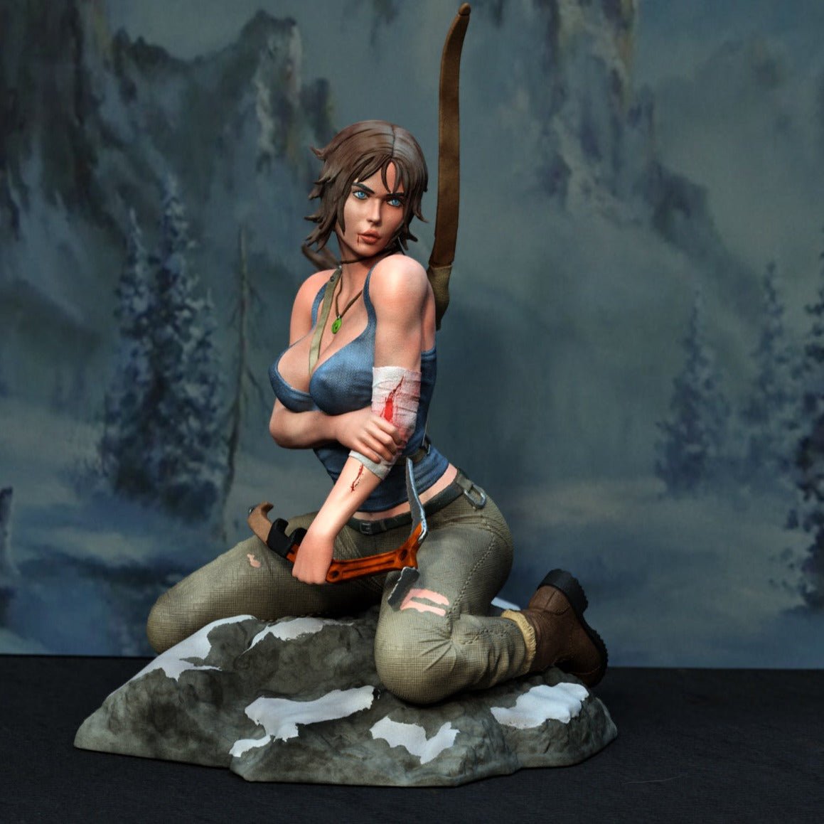 3d animation lara croft