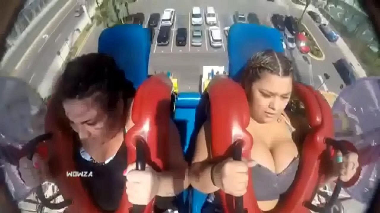 atrayee banerjee recommends boobs fall out on slingshot ride pic