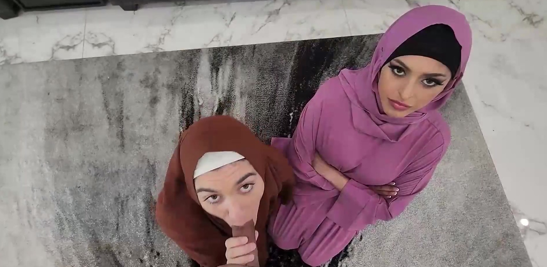 sophia leone and aubry babcock hijab sex nookies