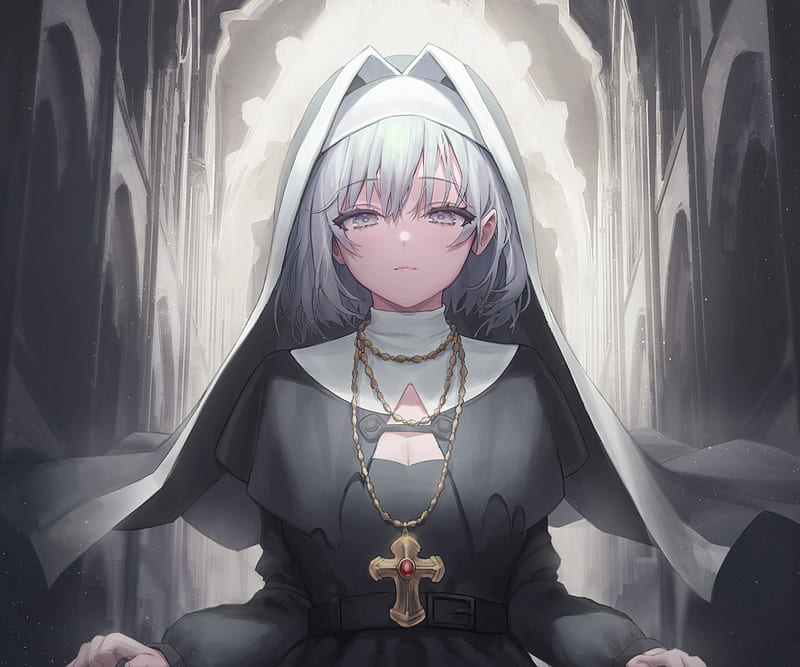 Best of Hot anime nuns