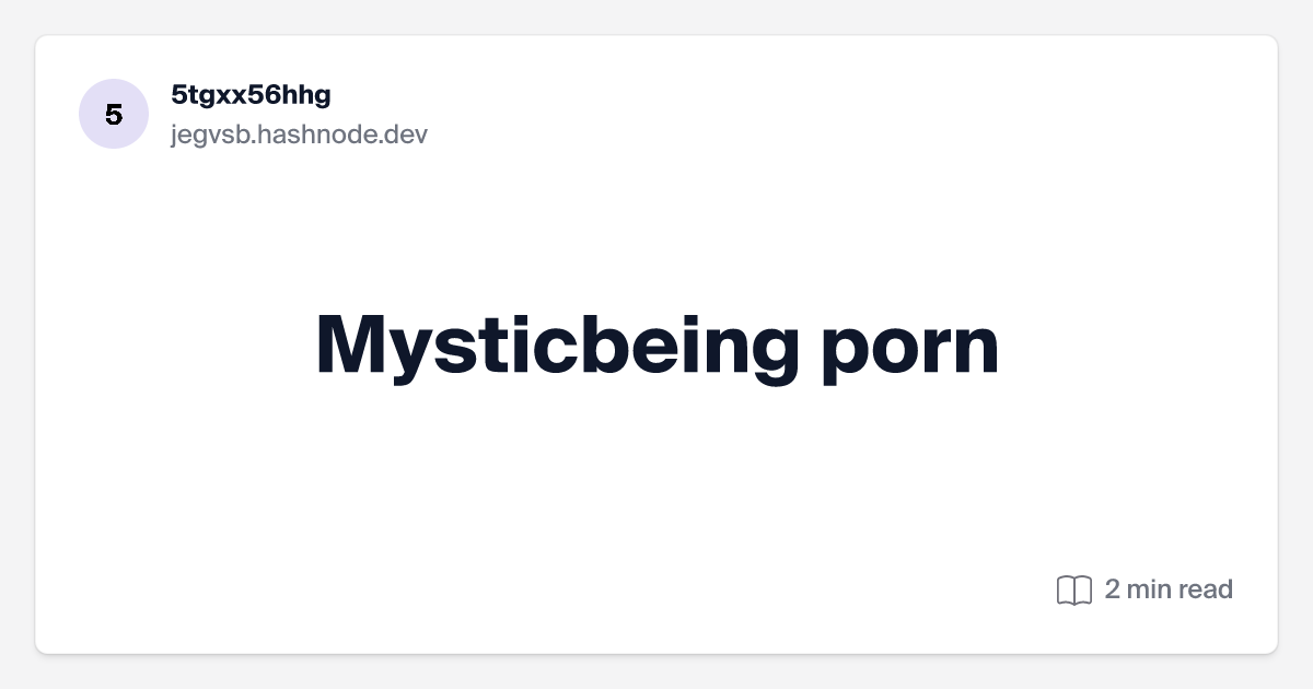 porn mysticbeing