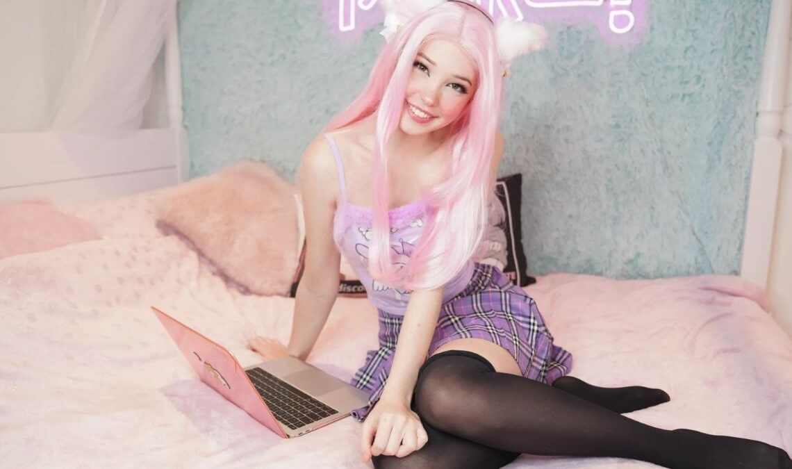 aaron oshita recommends belle delphine orgasm pic