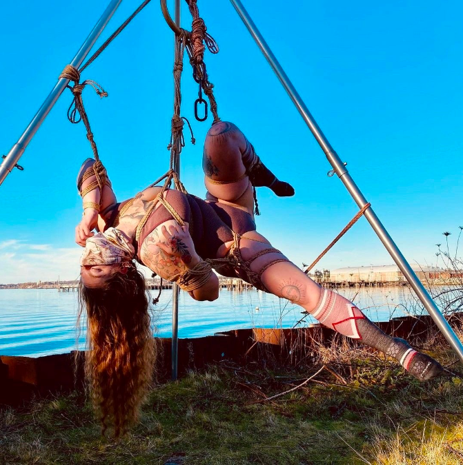 Bondage And Suspension tent porn