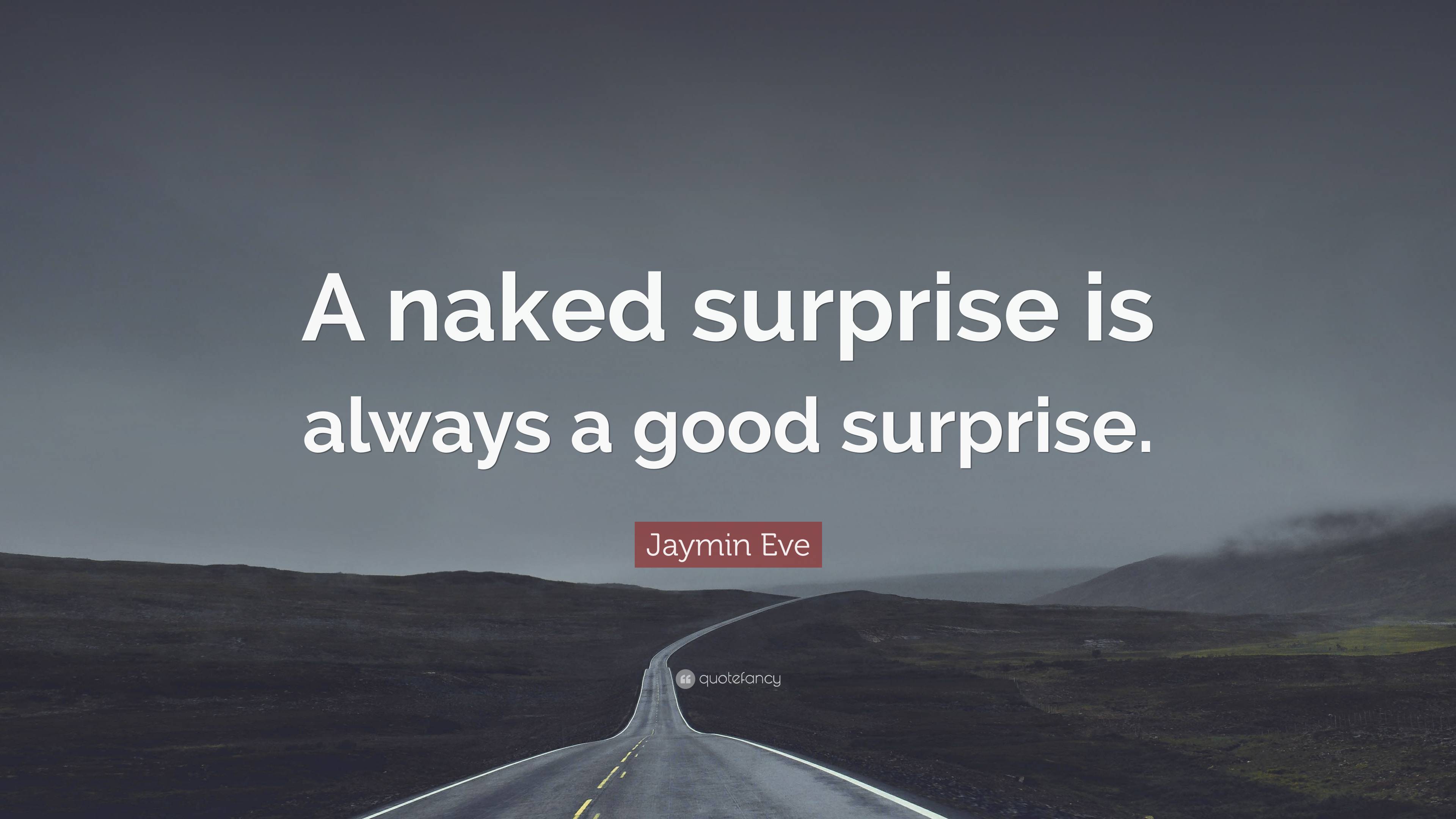 naked surprise