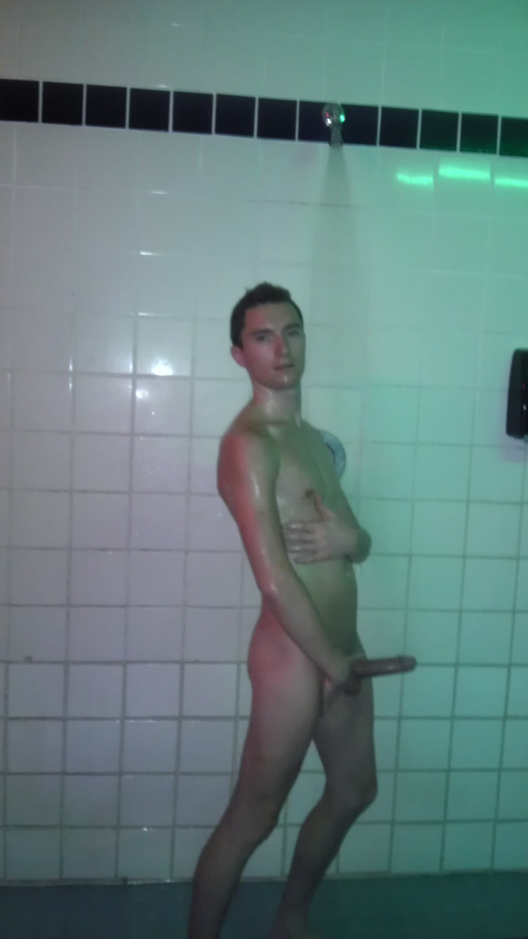 hardon in the shower