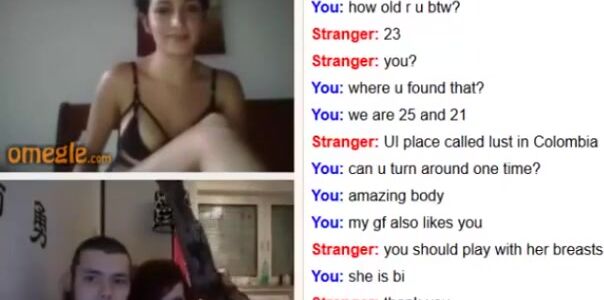 Omegle Couple Cam hot cop