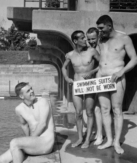 nude male swim team