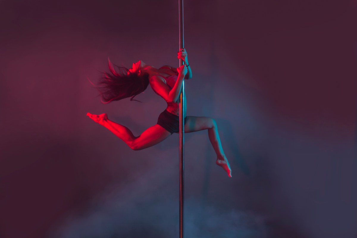 pole dance strip